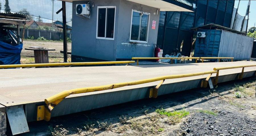 Weighbridge and office at Mtwara Port